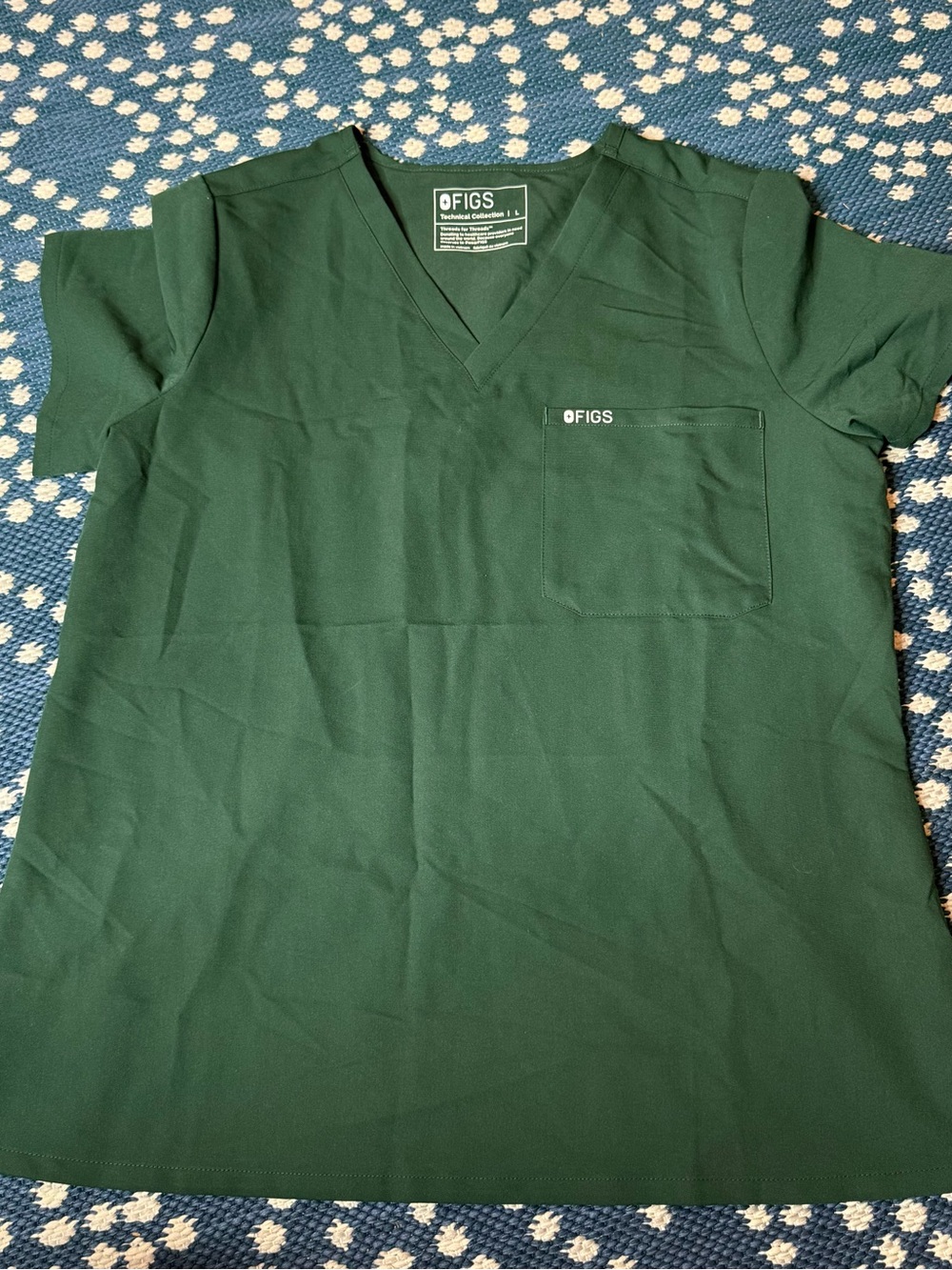 Figs Chisec Scrub Top